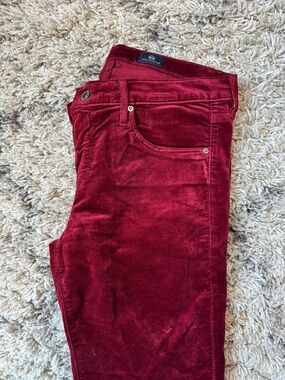 AG Red Velvet Skinny